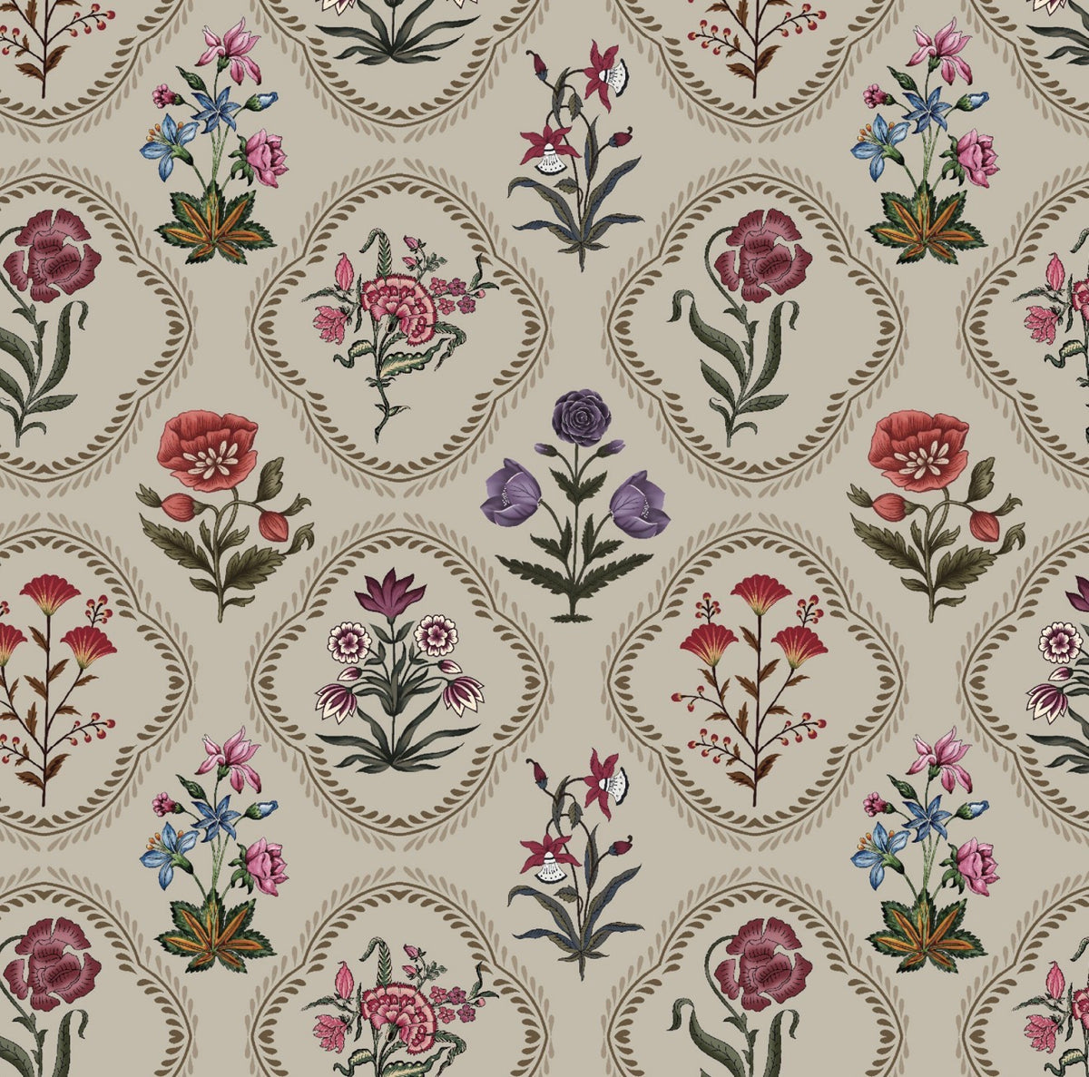 Antique Textile Cocktail Napkin