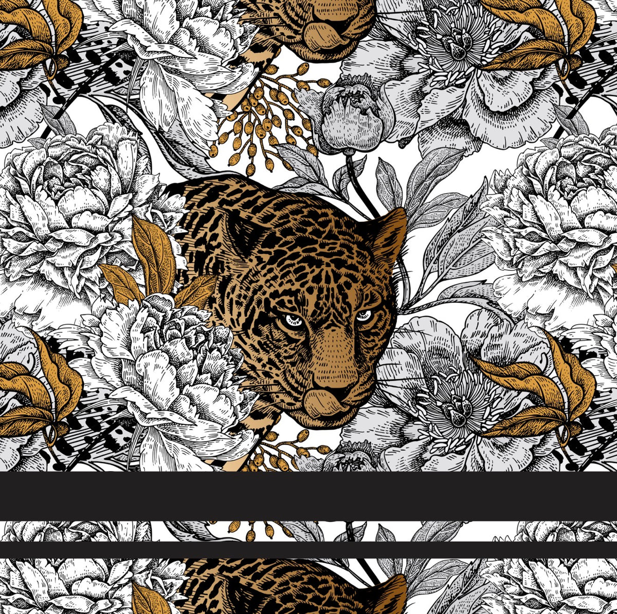 Garden Leopard Cocktail Napkin