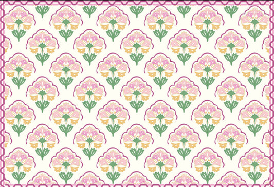 Scalloped Floral - Placemat