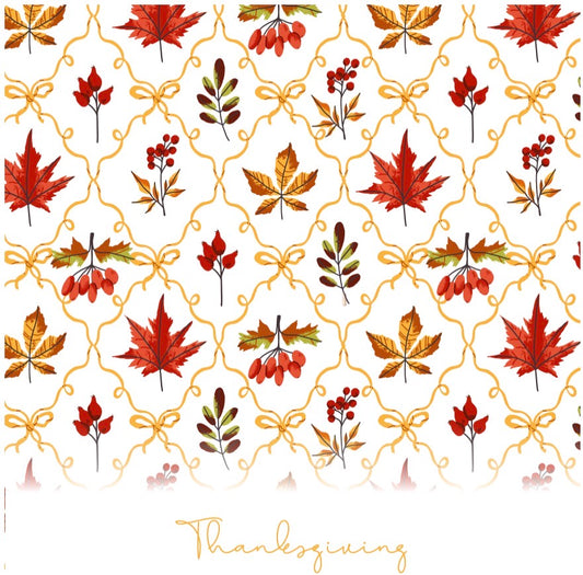Cozy Thanksgiving - Charger - (SQUARE)