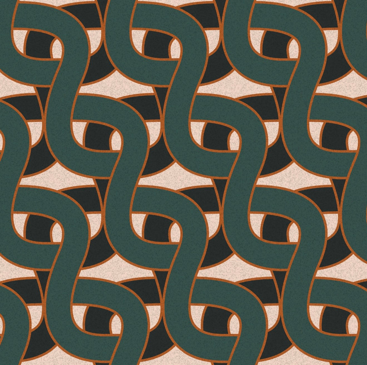 Green Groove Cocktail Napkin