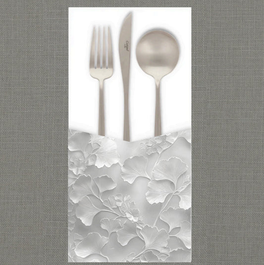 3D Ginkgo Cutlery Pouch