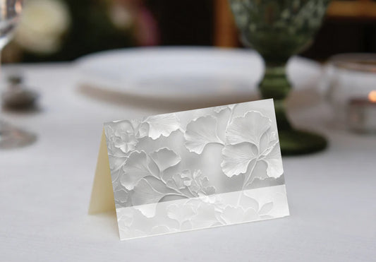 3D Ginkgo Place Cards