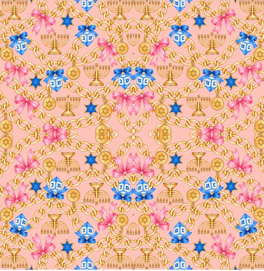 Luxe Hanukkah - Charger - (SQUARE)