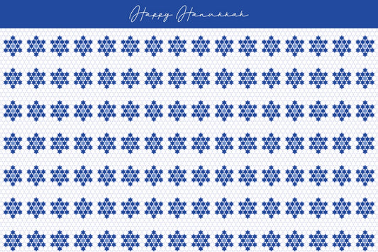Magen David Hanukkah - Placemat