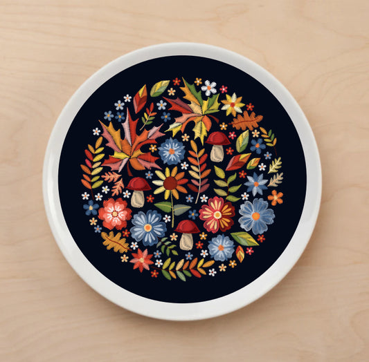 Autumn Assortment Plate Accent
