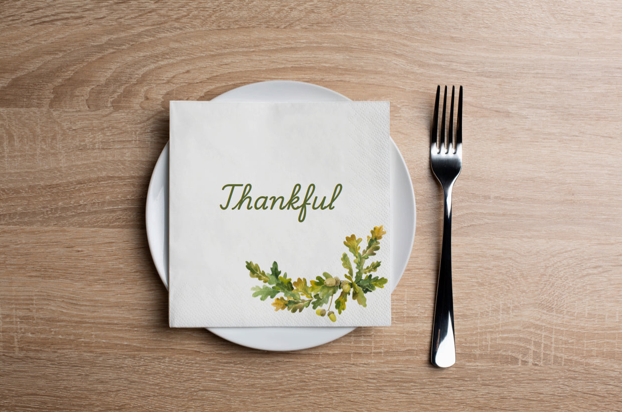 Thankful Cocktail Napkin