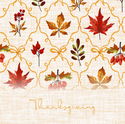 Cozy Thanksgiving - Charger - (SQUARE)
