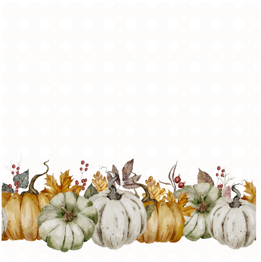 Neutral Pumpkin - Charger - (SQUARE)
