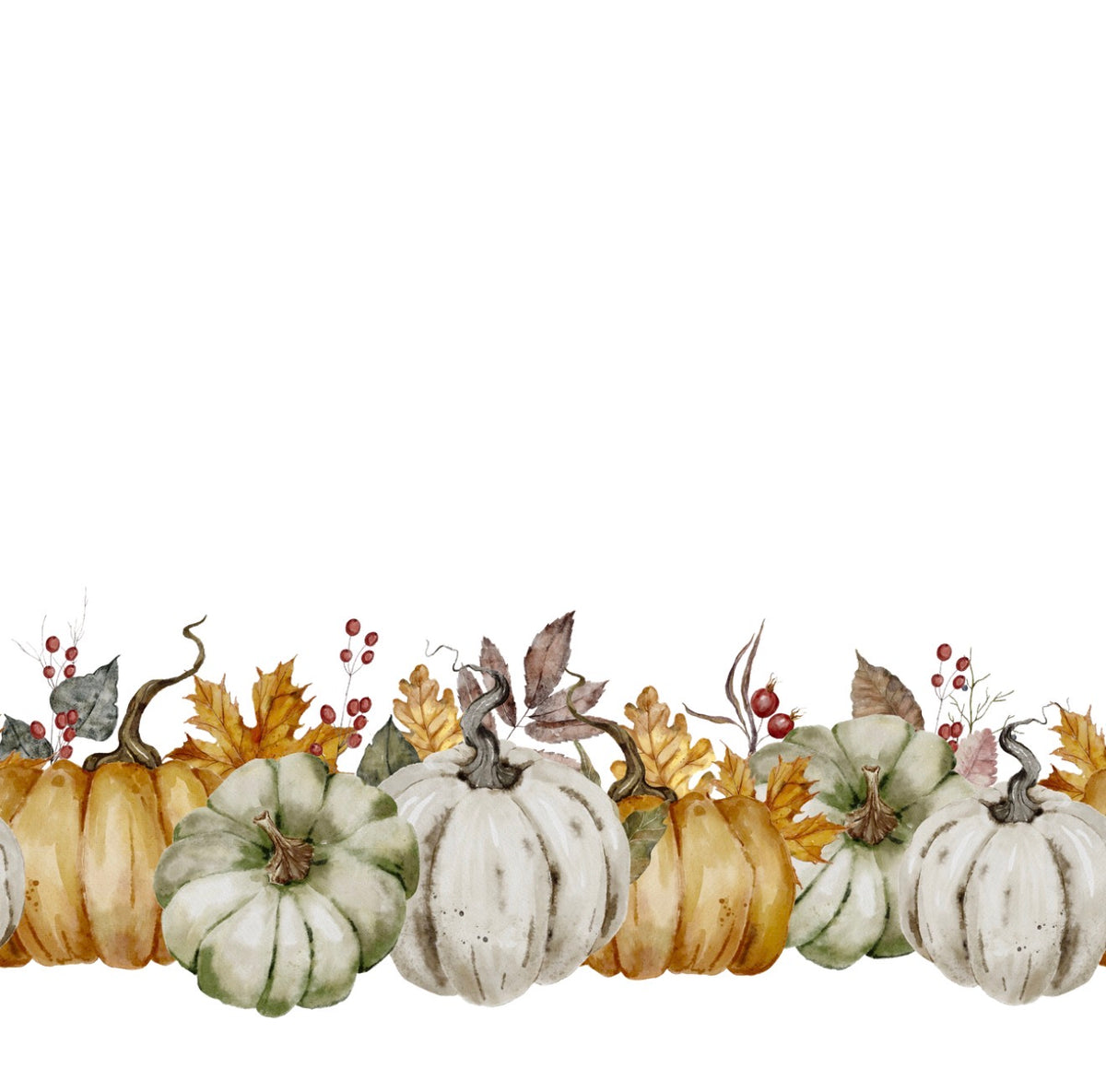 Neutral Pumpkin Cocktail Napkin