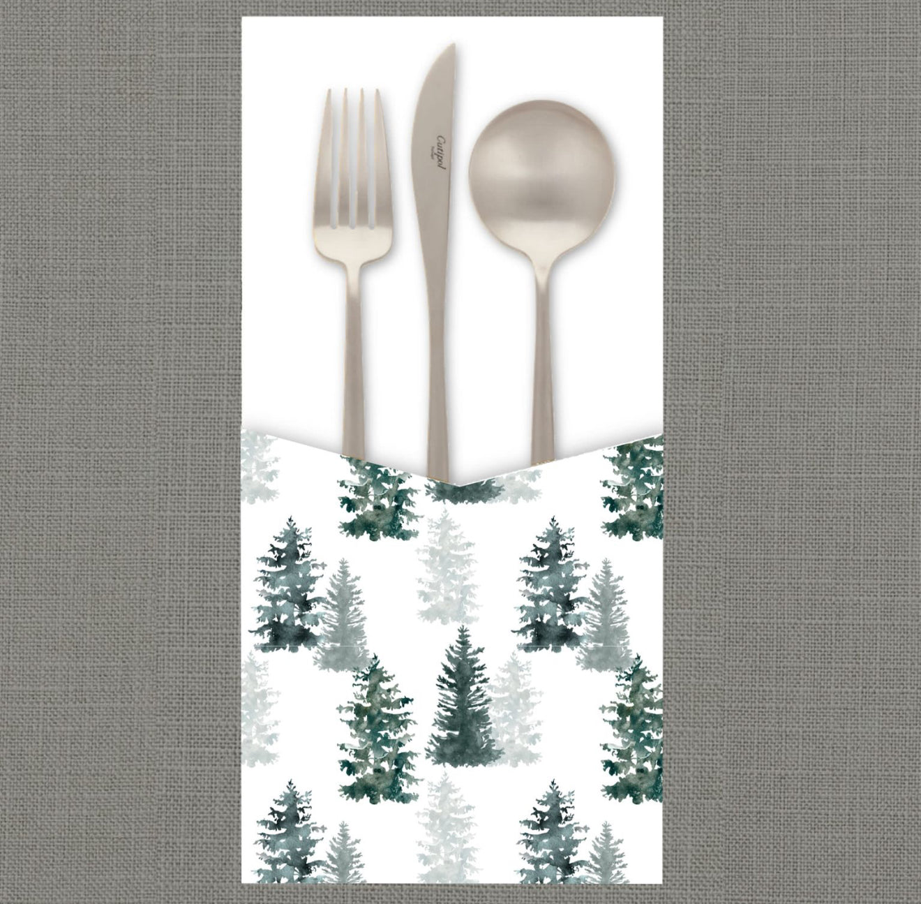 Noble Fir Cutlery Pouch