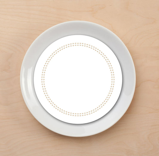 Pearls Gold Plate Accent