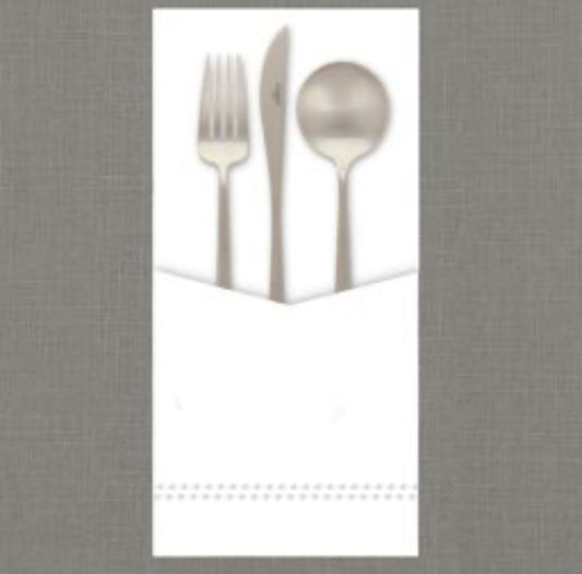 Pearls Silver Cutlery Pouch
