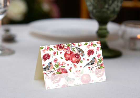 Bird Pom Place Cards