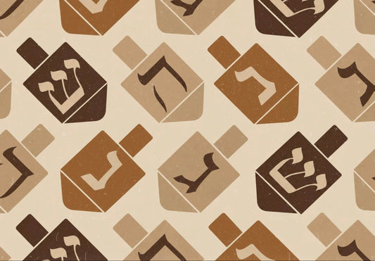 Dreidel Parade Cocoa - Placemat