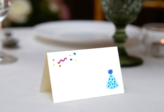 Party Hat Place Cards