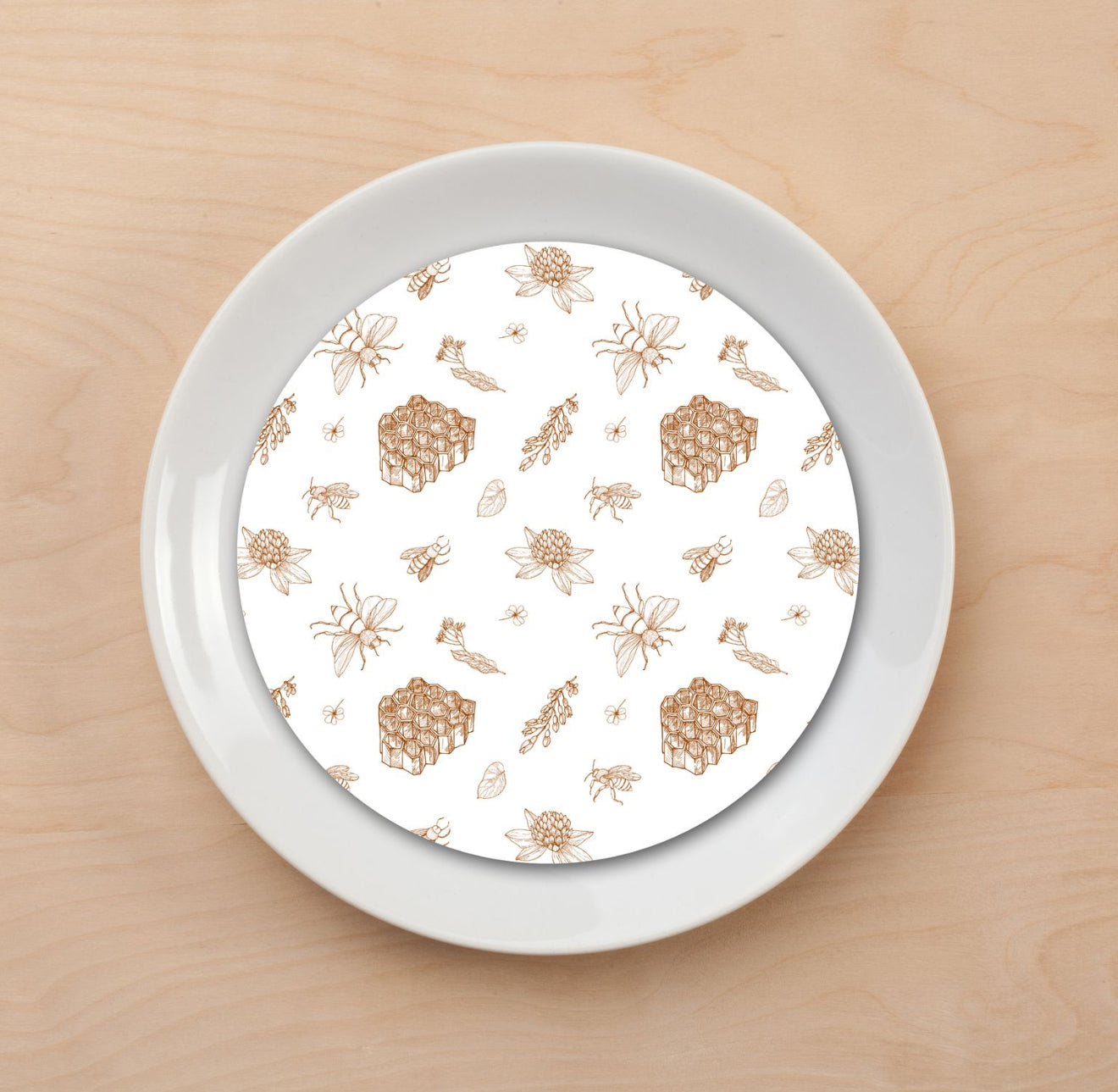 Rosh Hashana Sketch Plate Accent