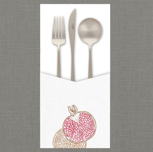 Maron Pom Cutlery Pouch