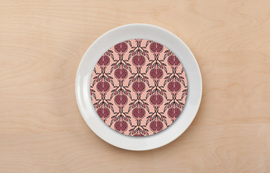 Batik Anaar Plate Accent