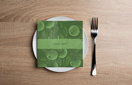 Green Apple Cocktail Napkin