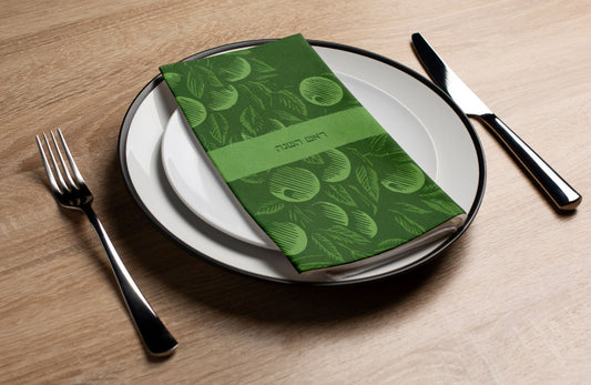 Green Apple- Printed Guest Towel