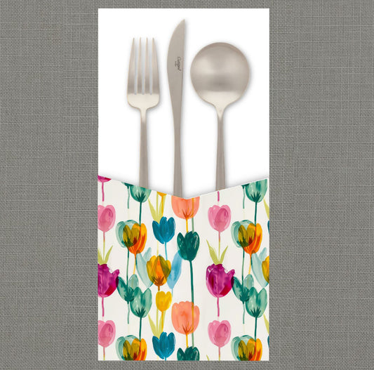 Marker Tulips Cutlery Pouch