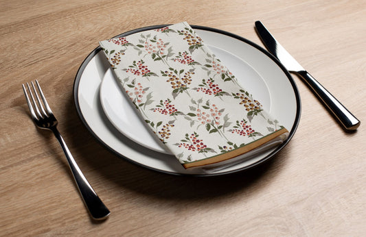 Autumn Berry - Printed Guest Towel
