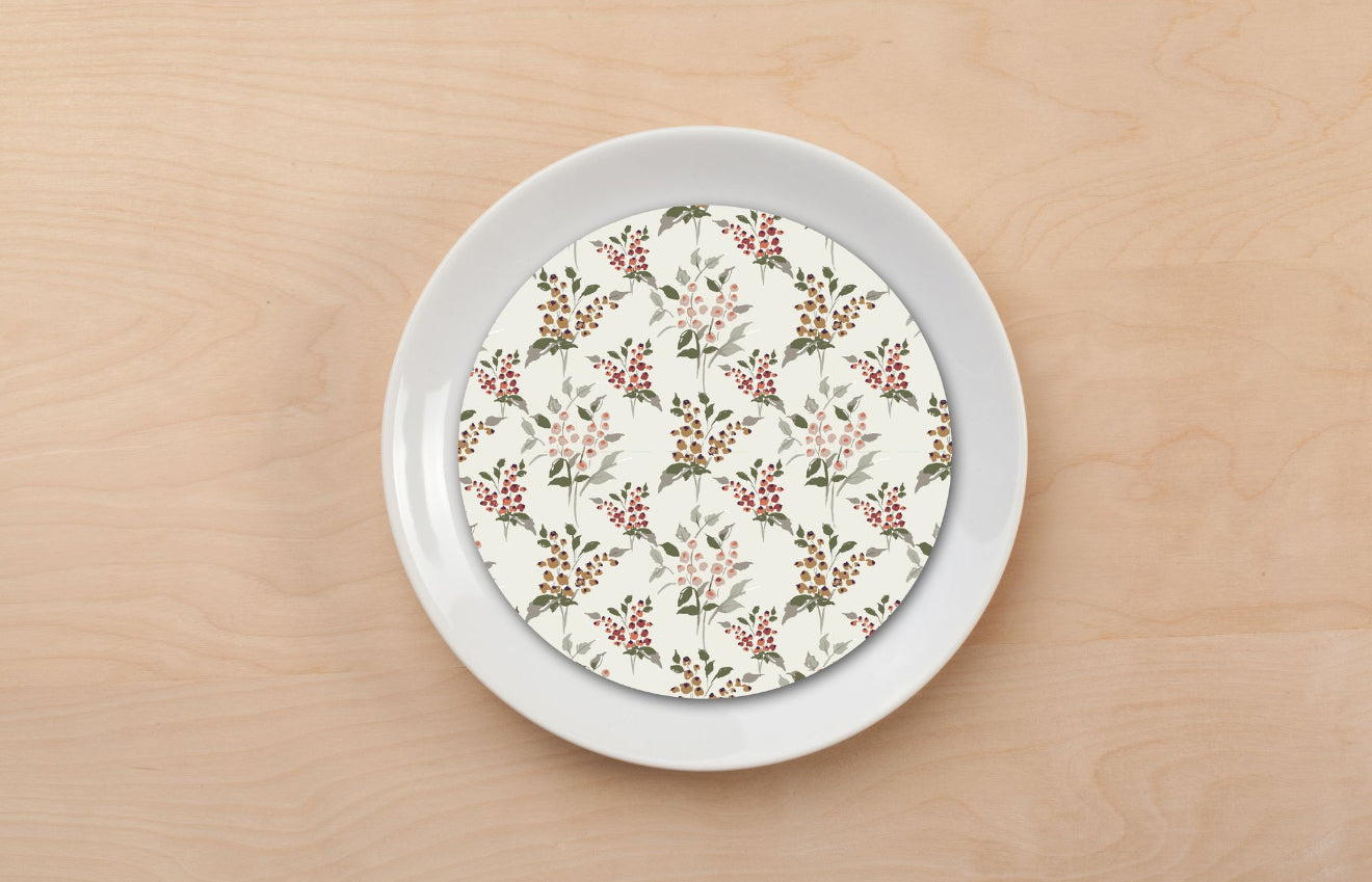 Autumn Berry Plate Accent
