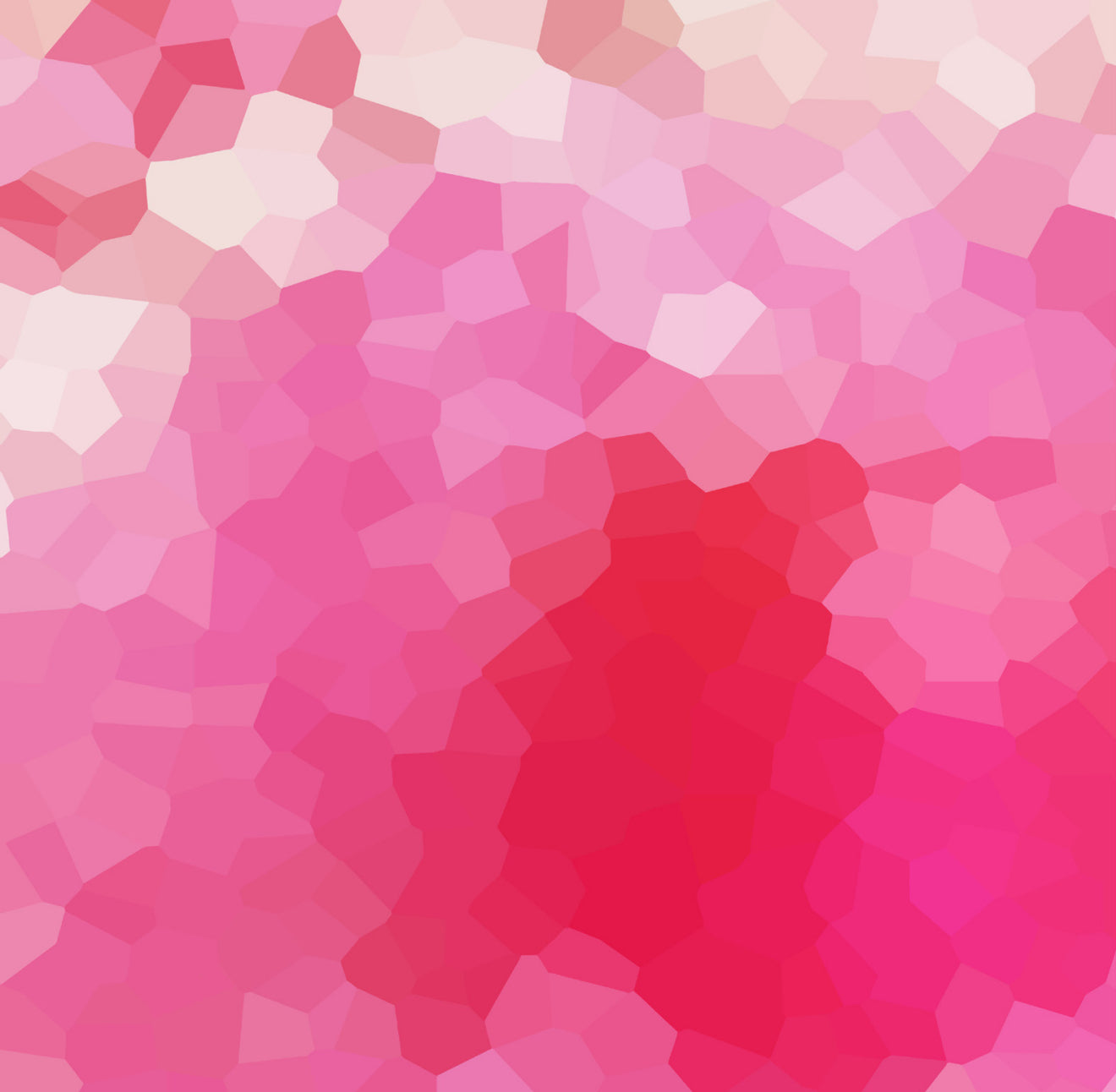 Pixelated Pink Cocktail Napkin
