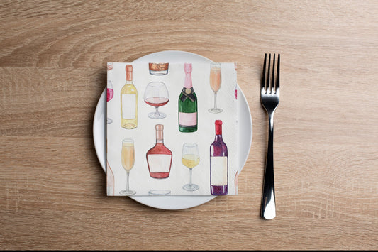 Cheers Cocktail Napkin