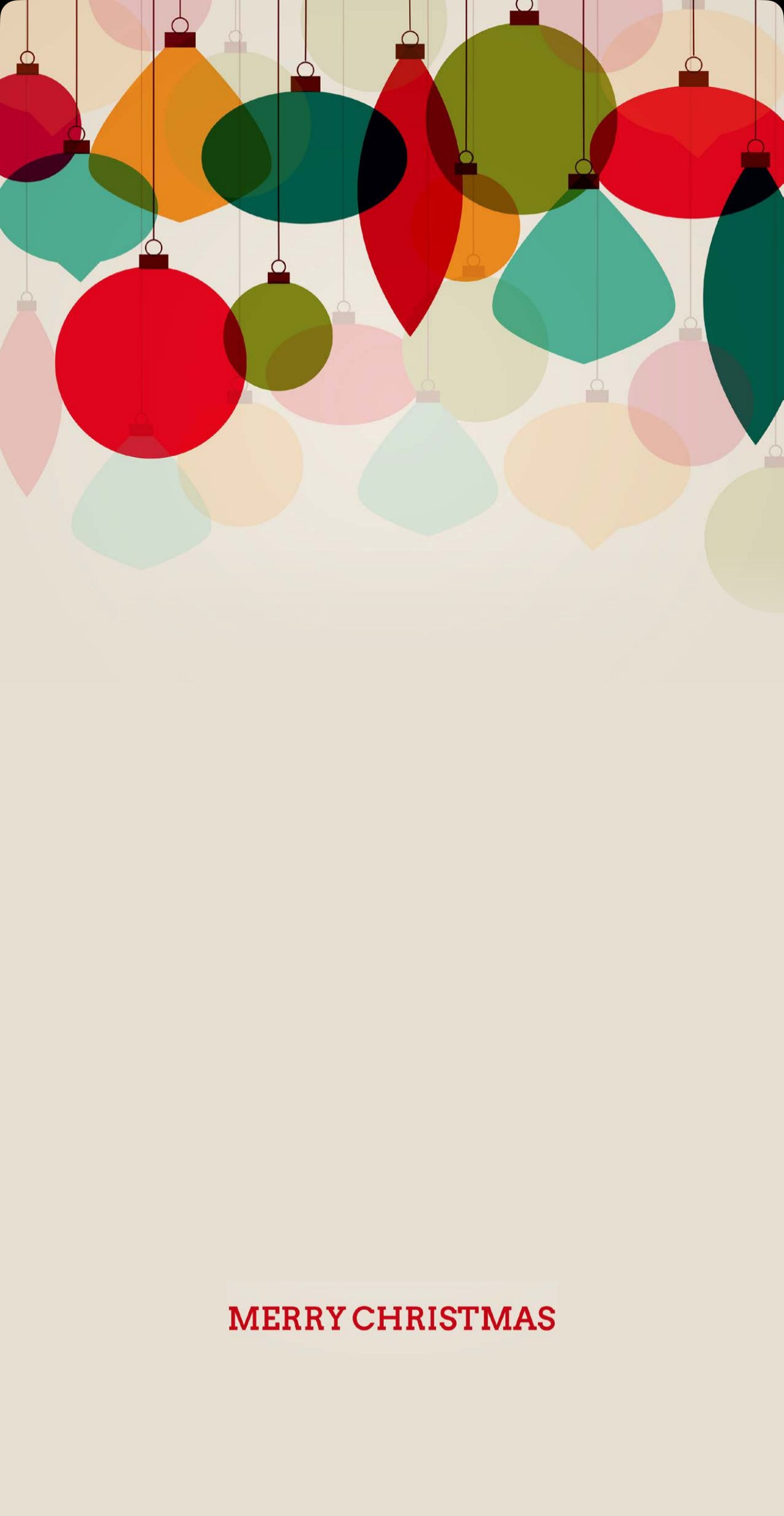 Hanging Ornaments - Printed Guest Towel