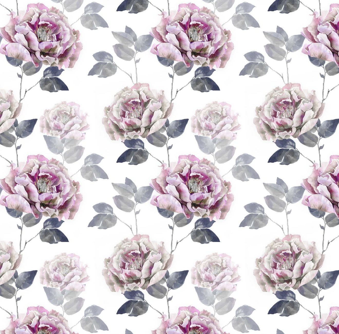 Purple Rose Cocktail Napkin