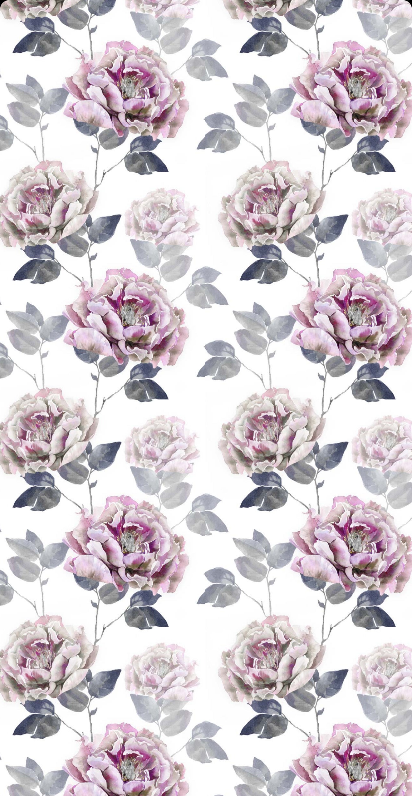 Purple Rose - Printed Guest Towel