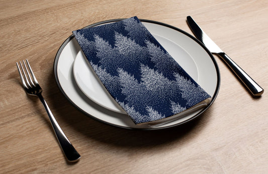 Evening Snowfall - Printed Guest Towel