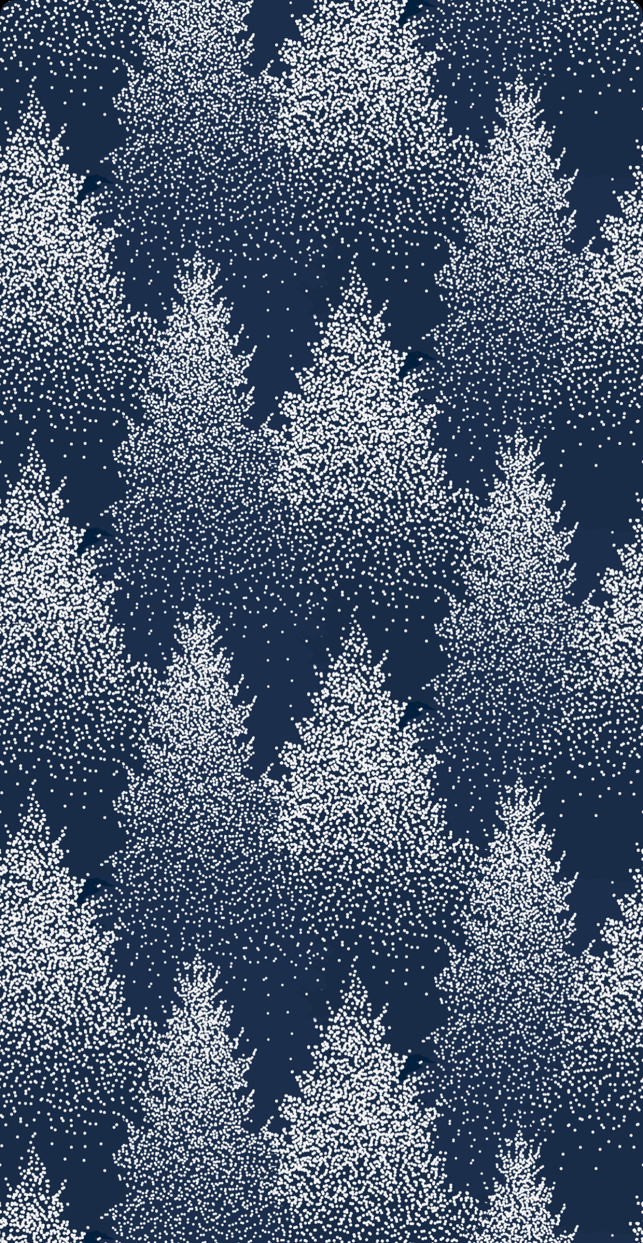 Evening Snowfall - Printed Guest Towel