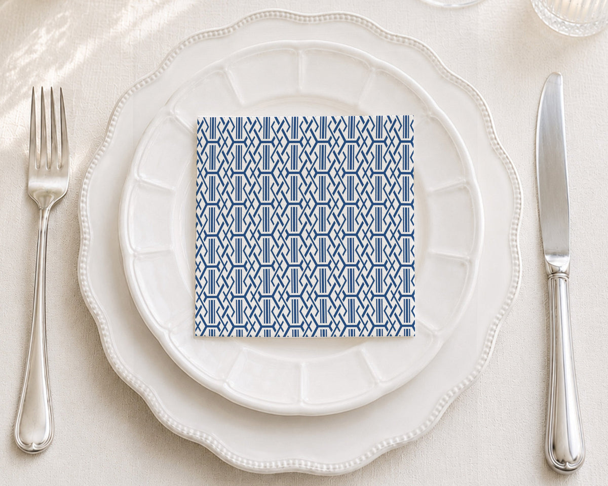 Japanese Chain Cocktail Napkin