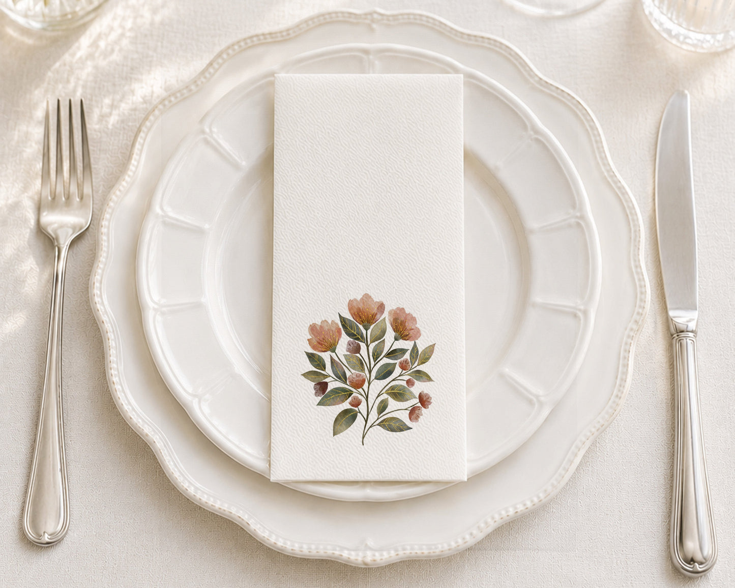 Jardin Branch - Printed Guest Towel