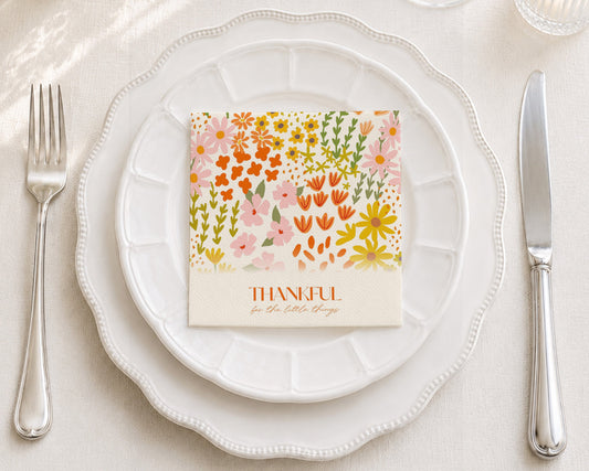 Little Things Cocktail Napkin