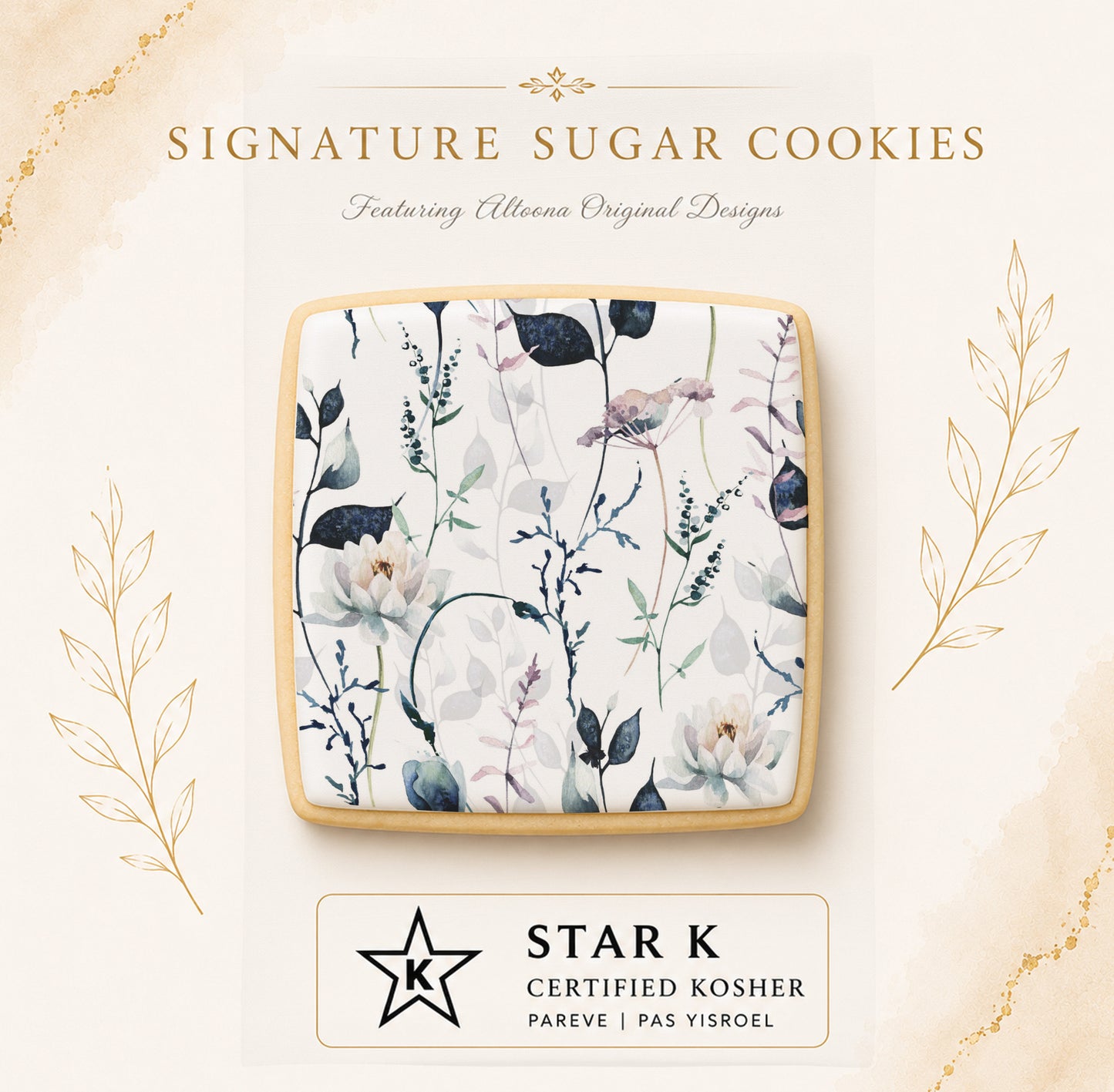 Lotus shadows Cookies | 12 Pack | Free Shipping