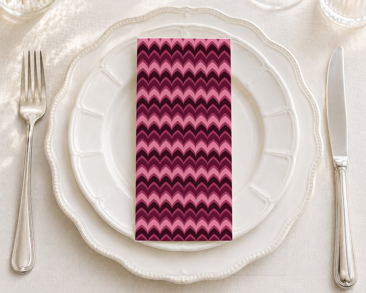 Mauve Mirage - Printed Guest Towel