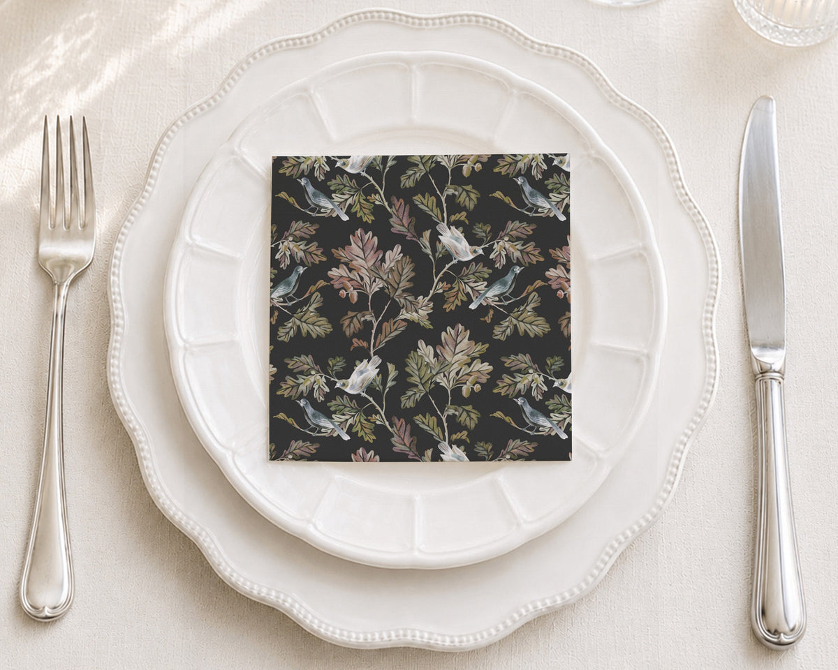 Oak Perch Cocktail Napkin