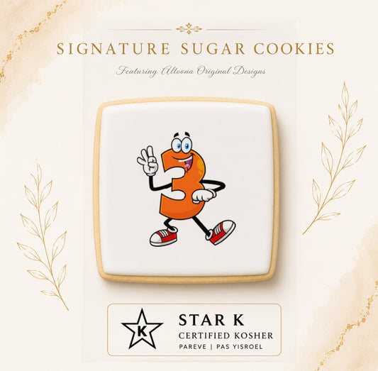 Orange 3 Cookie | 12 Pack | Free Shipping