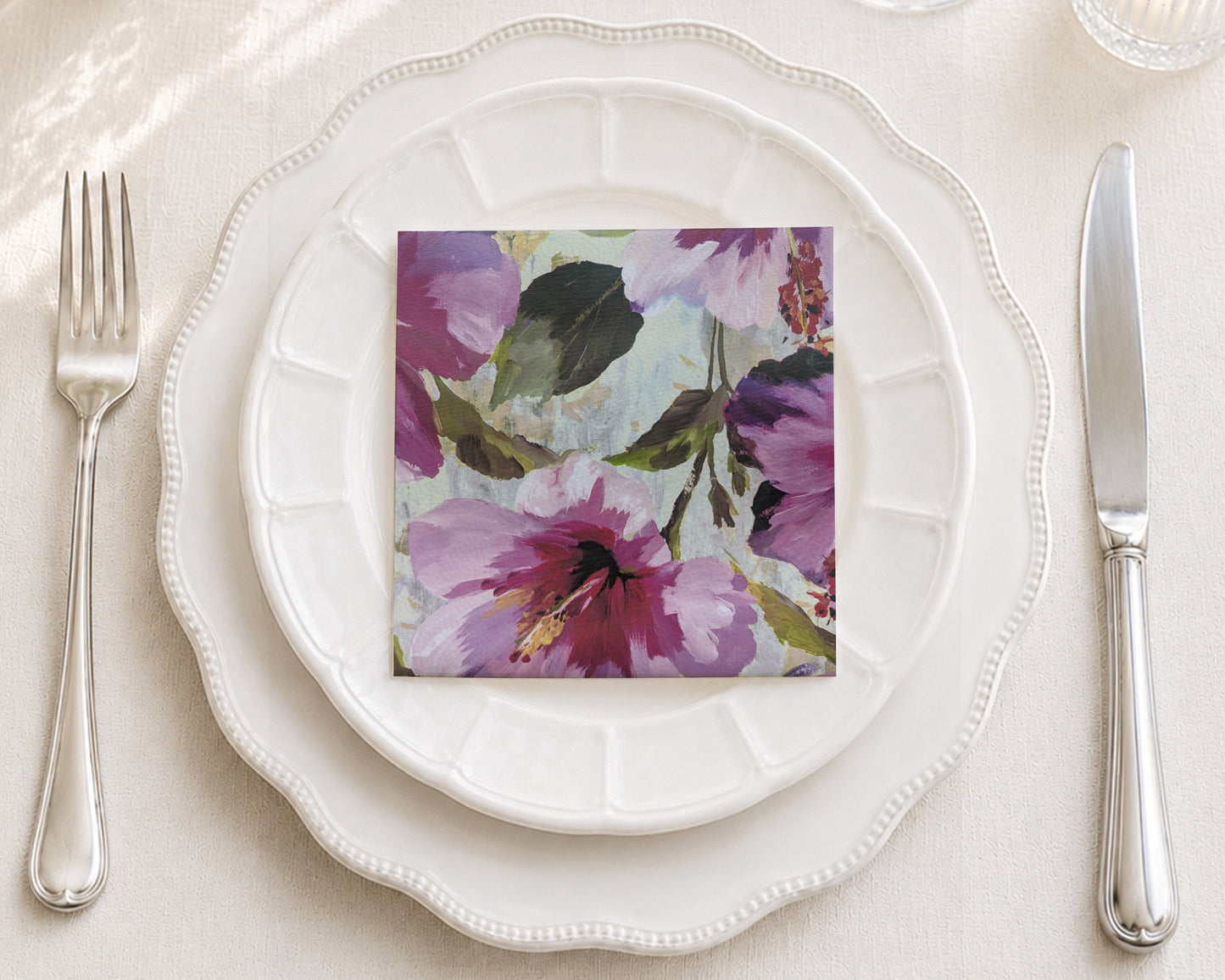 Painter's Garden Cocktail Napkin