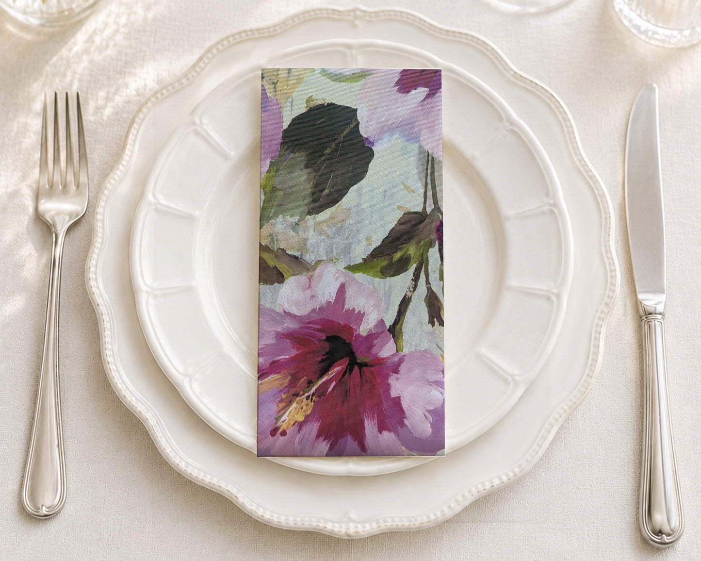 Painter's Garden - Printed Guest Towel
