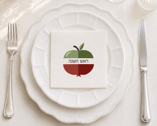 Pom Apple Cocktail Napkin