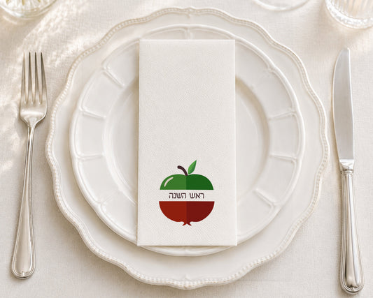 Pom Apple - Printed Guest Towel