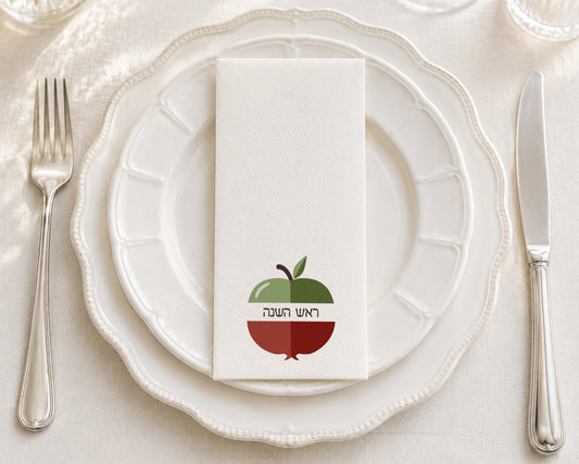 Pom Apple - Printed Guest Towel