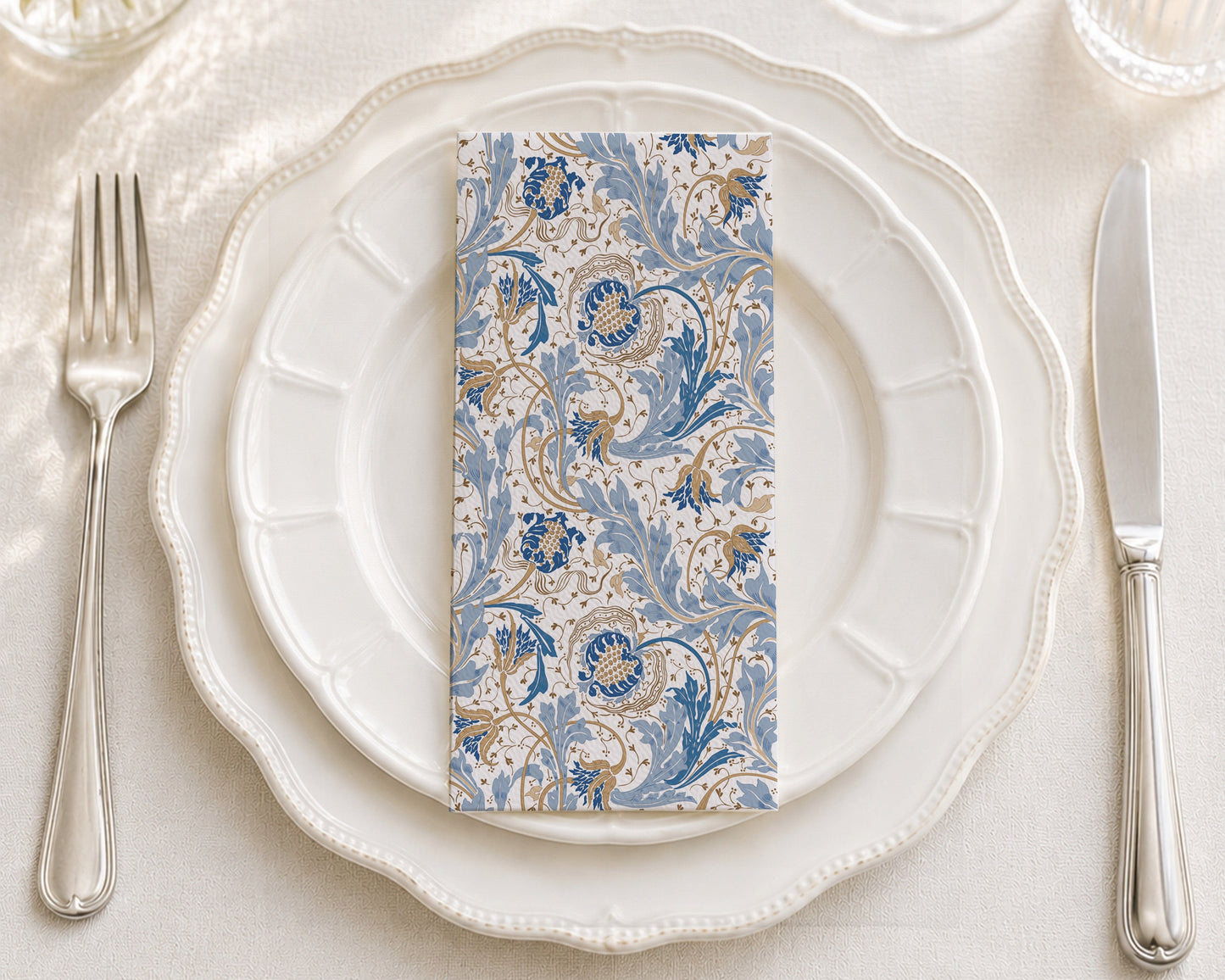 Pom Bloomscape - Printed Guest Towel