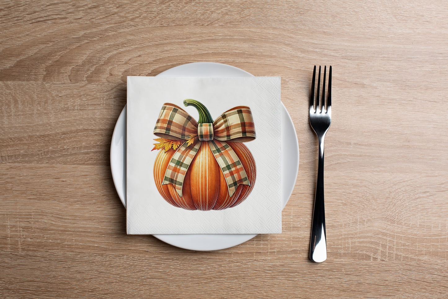 Pumpkin Cocktail Napkin