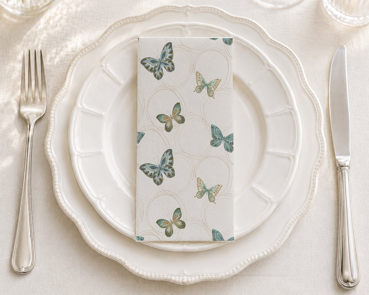 Ring of Wings - Printed Guest Towel